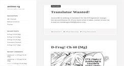 Desktop Screenshot of anime-rg.com